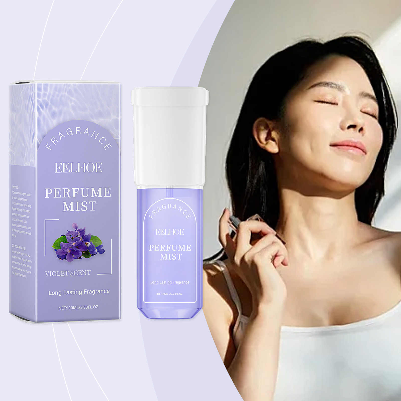 Perfume Fragrance Hair Spray - Body Perfume Spray Hair Scent Light