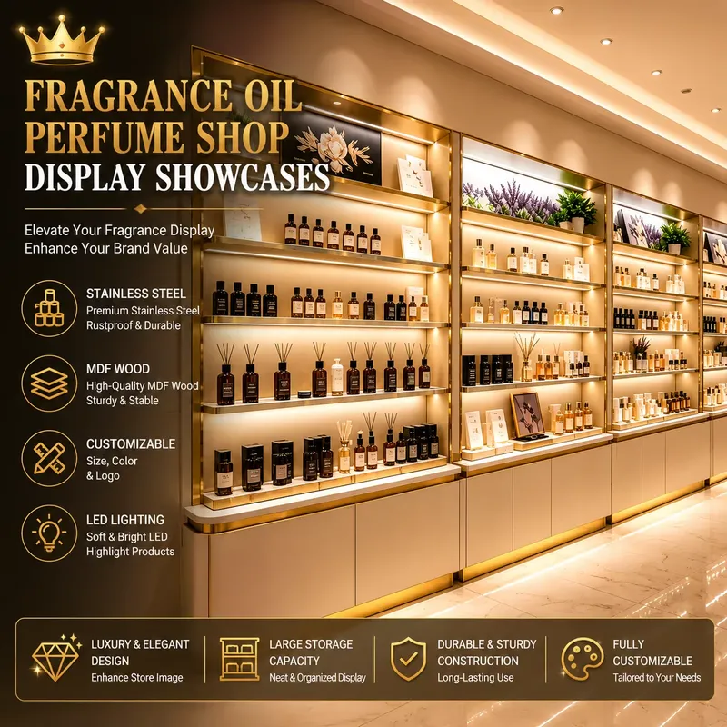 Perfume Fragrance Shop - Fragrance Oil Perfume Shop Display Showcases