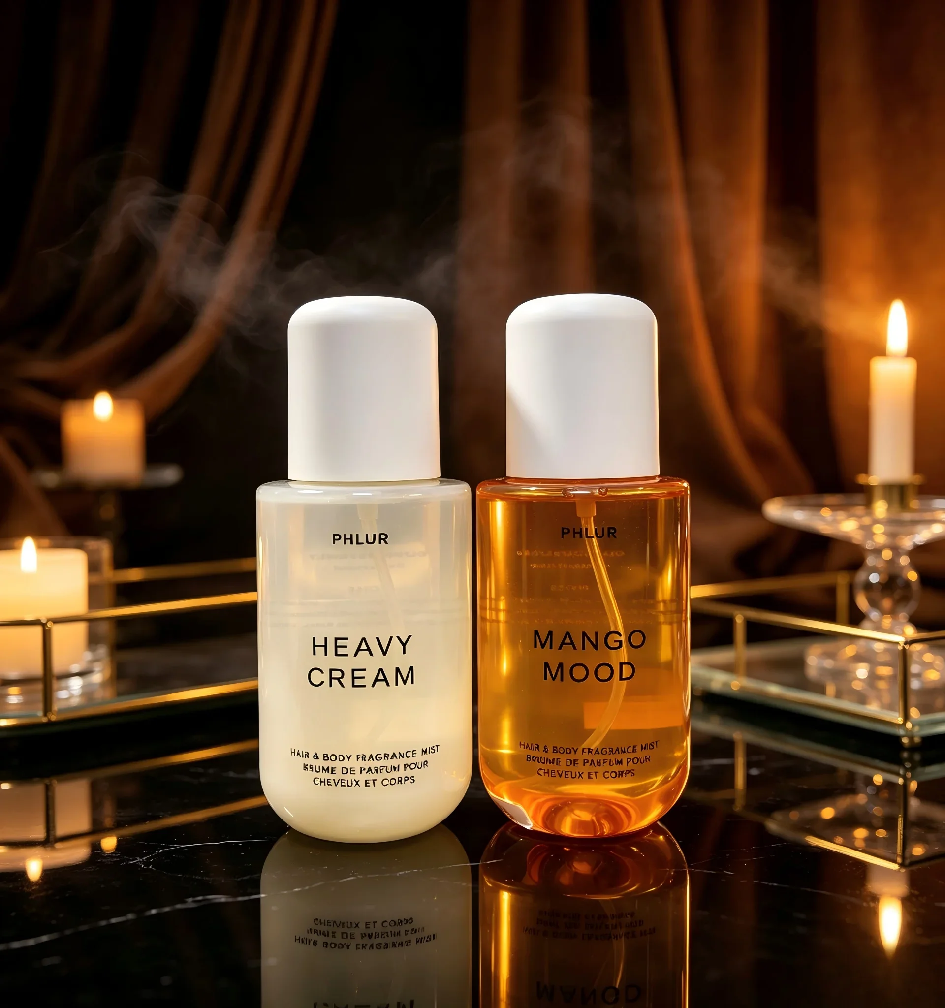 Phlur Heavy Cream + Mango Mood - Perfume Fragrance Hair Spray review and price