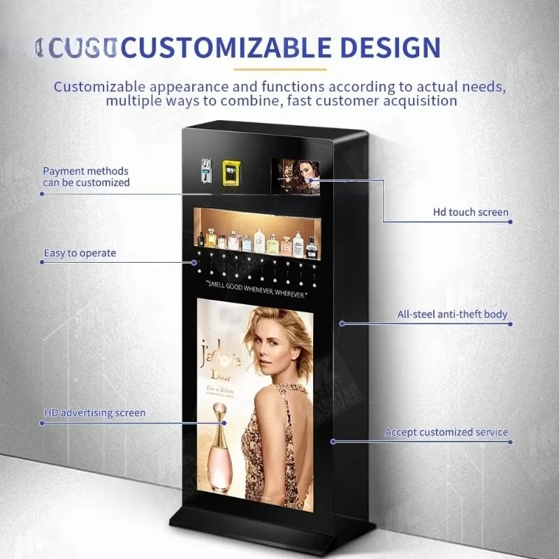 Floor Standing Perfume Vending - Perfume Fragrance Shop review and price