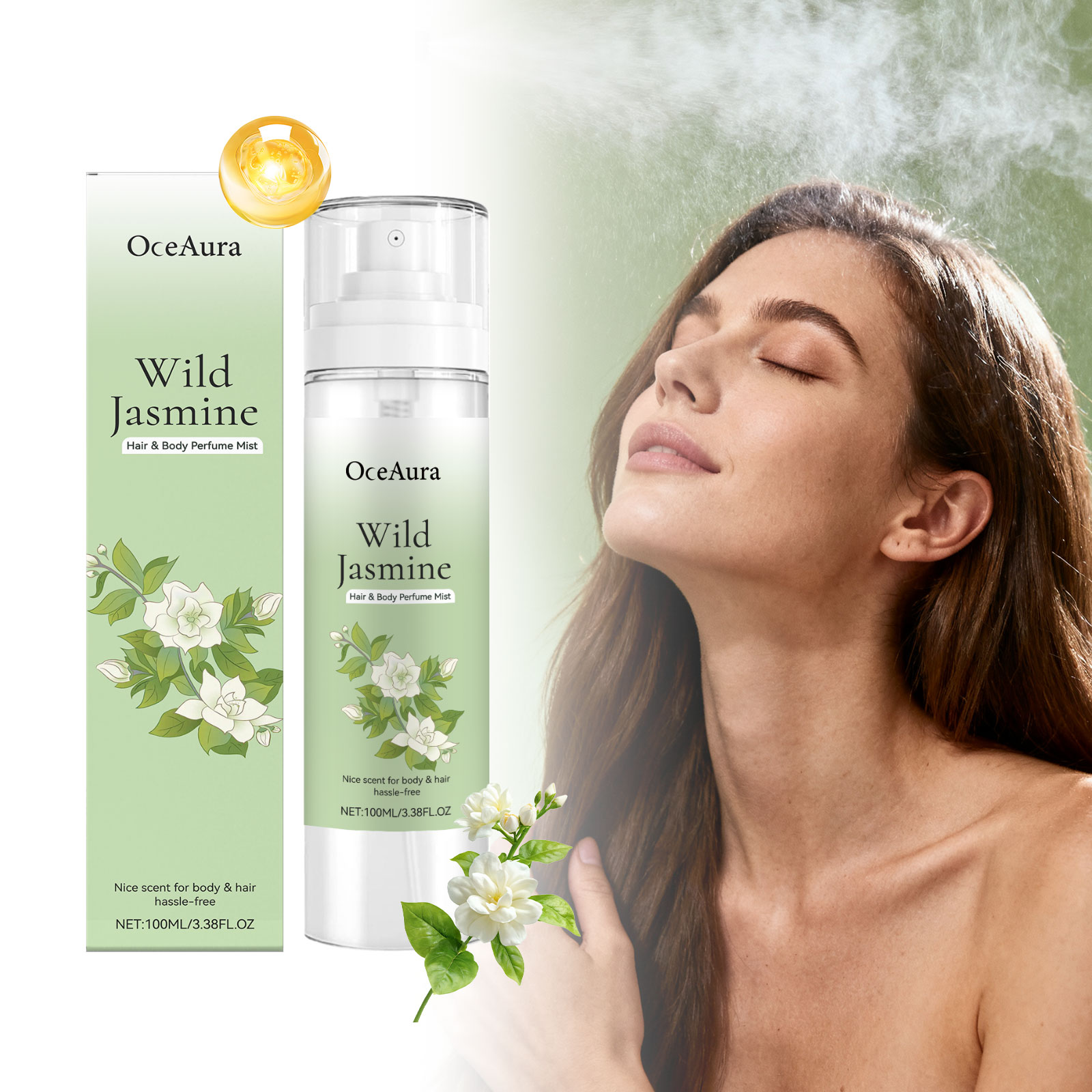 OceAura Body Hair Perfume Spra - Perfume Fragrance Hair Spray review and price