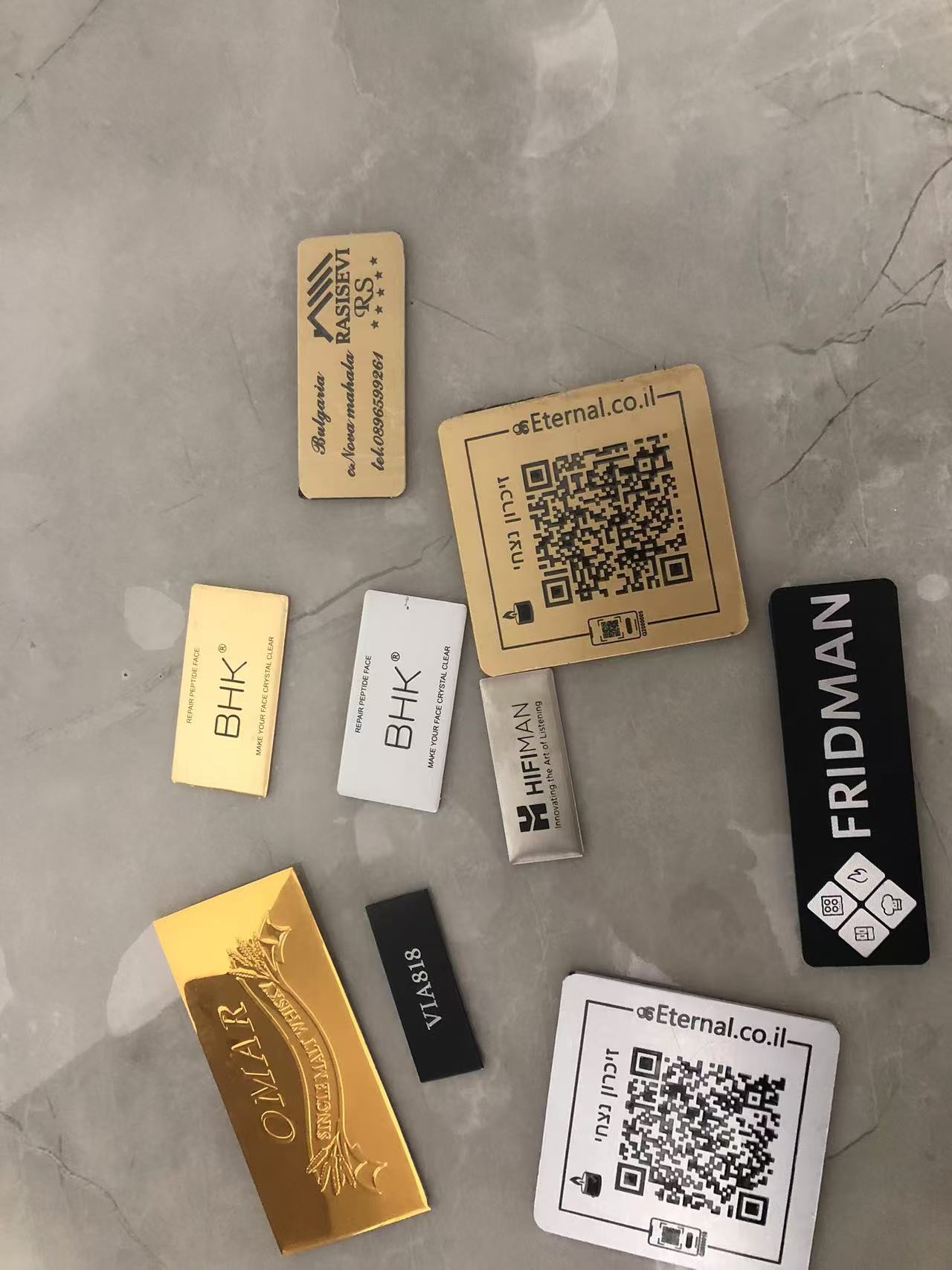 Metal Aluminum Plate Custom Lo - Perfume Decant Sample review and price