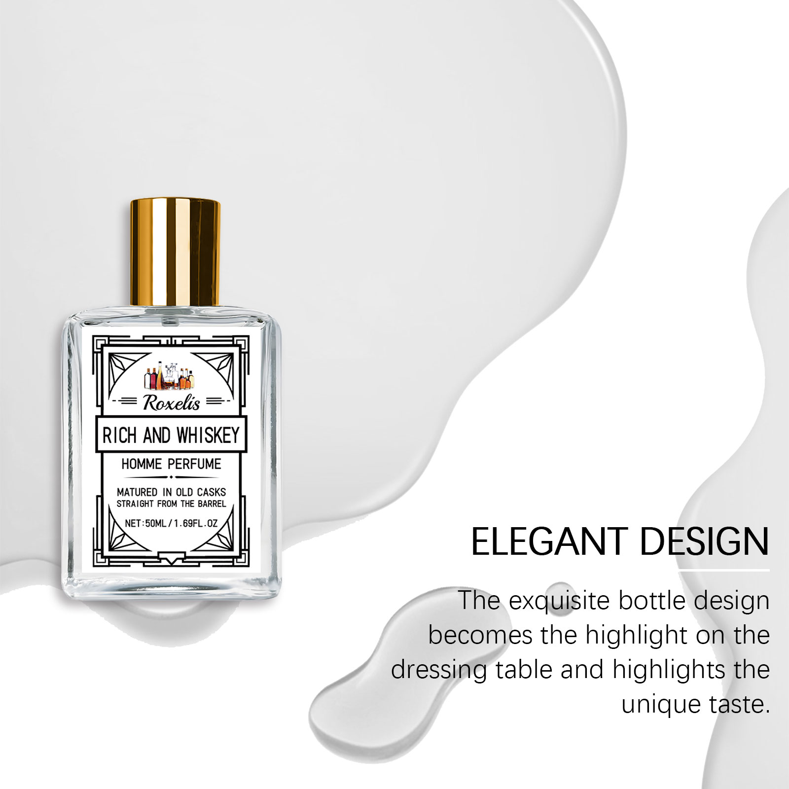 Roxelis 50ml Charm Whisky Men' - Perfume The Fragrance review and price